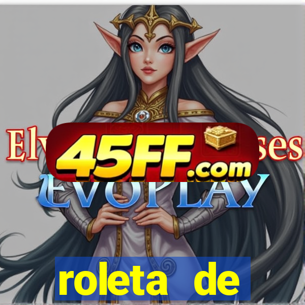 roleta de personagens de desenhos